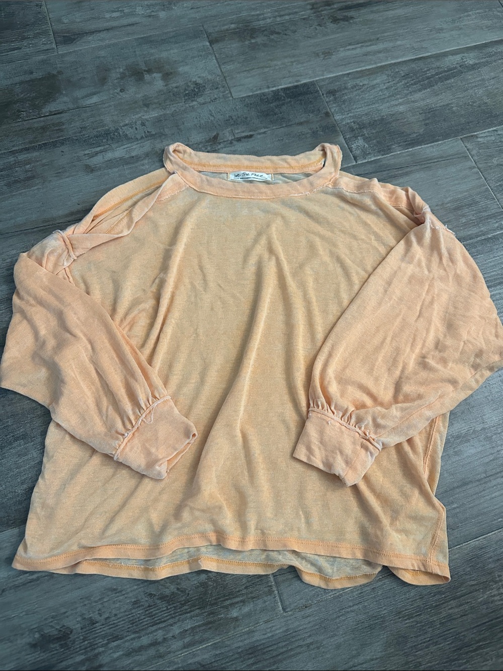 We The Free Chill Out Cold Shoulder Top Sz Small